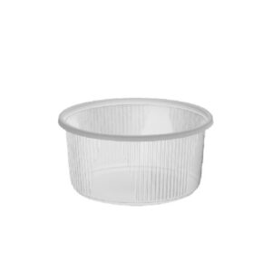 PP Hagner kerek tálka 250 ml (100% újrahasznosítható) - 100 db/csomag *77425