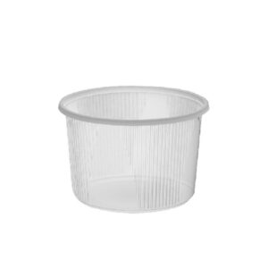 PP Hagner kerek tálka 300 ml (100% újrahasznosítható) - 100 db/csomag *77430