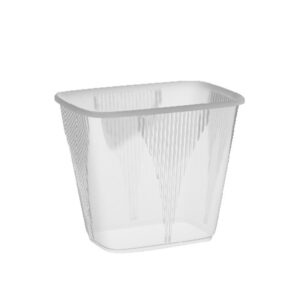 PP Hagner szögletes tálka 500 ml (100% újrahasznosítható) - 100 db/csomag *77350