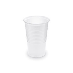 Fehér műanyag pohár, PP - (Ø 70 mm) 200ml - 100 db/csomag