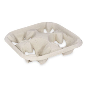 Pohártartó 4 fészkes - 50 db/csomag