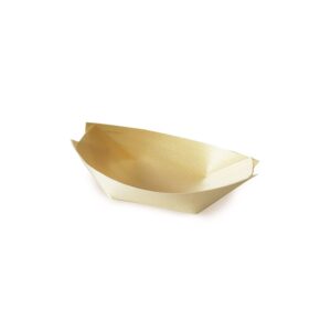 Fa csónak 9x6 cm - 100 db/csomag *66609