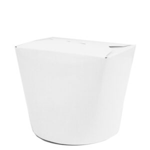 Tésztás papírdoboz fehér 750 ml - 50 db/csomag