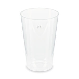 400 ml átlátszó pohár ÚJRAHASZNÁLHATÓ - 50 db/csomag