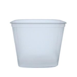 Svéd tálka 1000 ml PP víztiszta 25 db - 25 db/csomag *22200157
