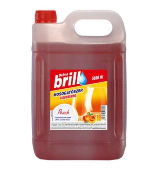 Brill kézi mosogatószer – Barack illat – 5 liter