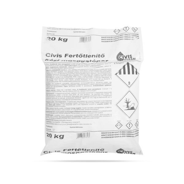 Civis fertőtlenítős mosogatópor 20kg