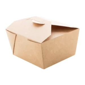 Deli Étel Box Kraft zsírálló bevonattal 1000ml (167x135x40mm) - 50 db/csomag