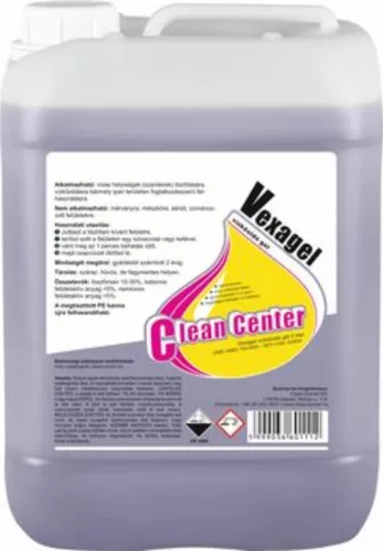 Clean Center Vexagél vízkőoldó gél 5L