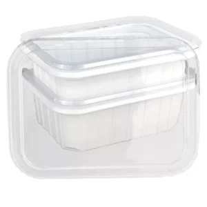 Coveris variatál tető víztiszta kicsi 425 ml - 50 db/csomag