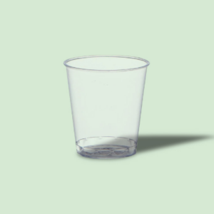 Lebomló PLA snapszos pohár 2/4 cl - 40 db/csomag